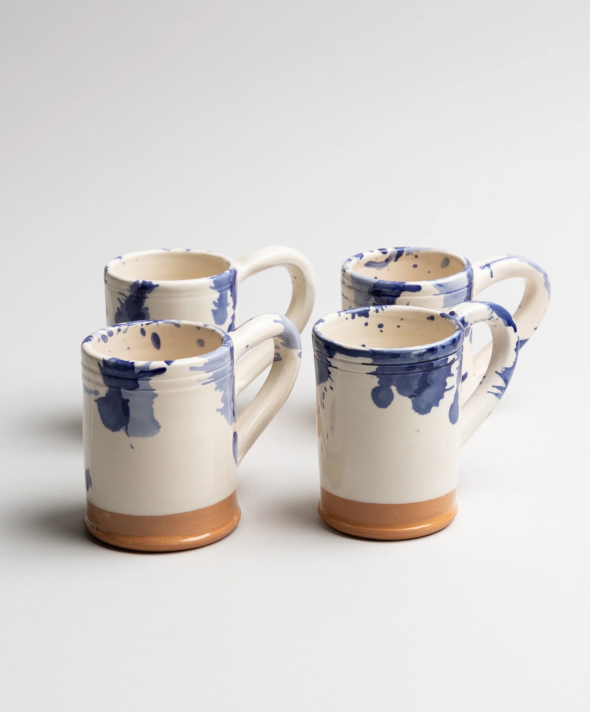 Il Buco Vita Montegranaro Blue Splatterware Mug