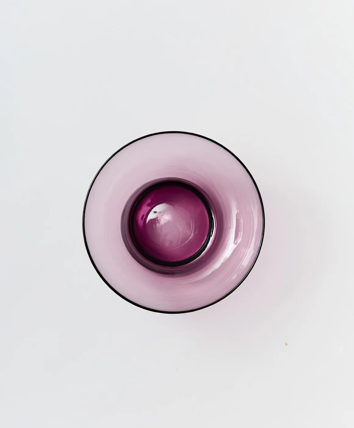 Il Buco Vita Glass Gelato Bowl in Amethyst