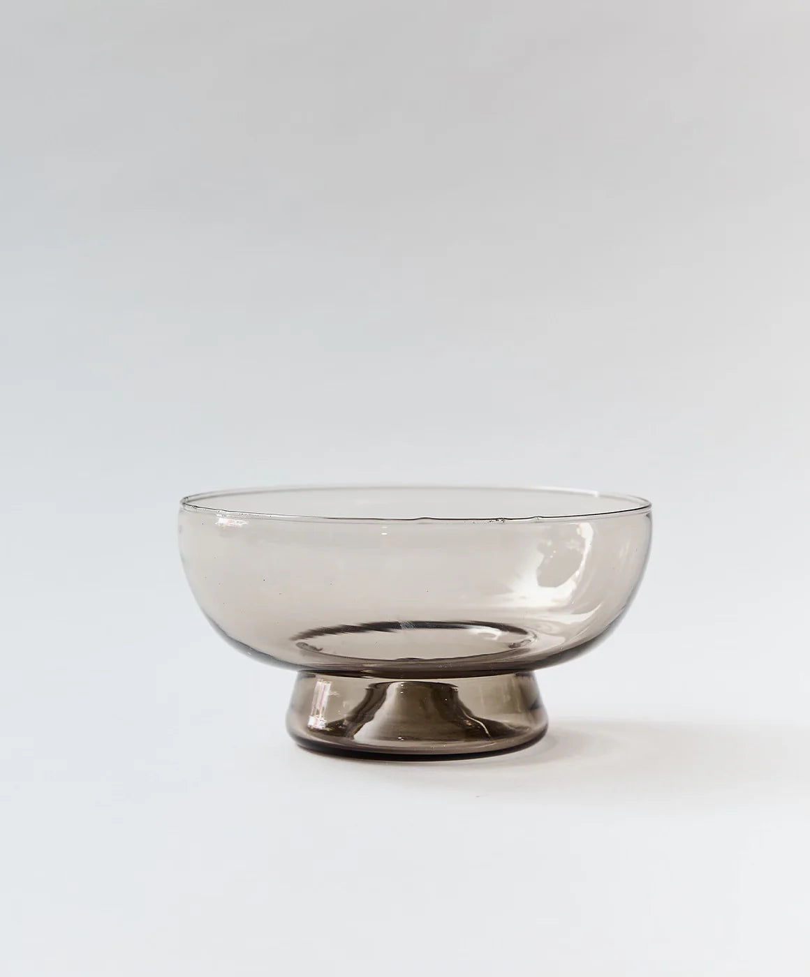 Il Buco Vita Glass Gelato Bowl in Smoke