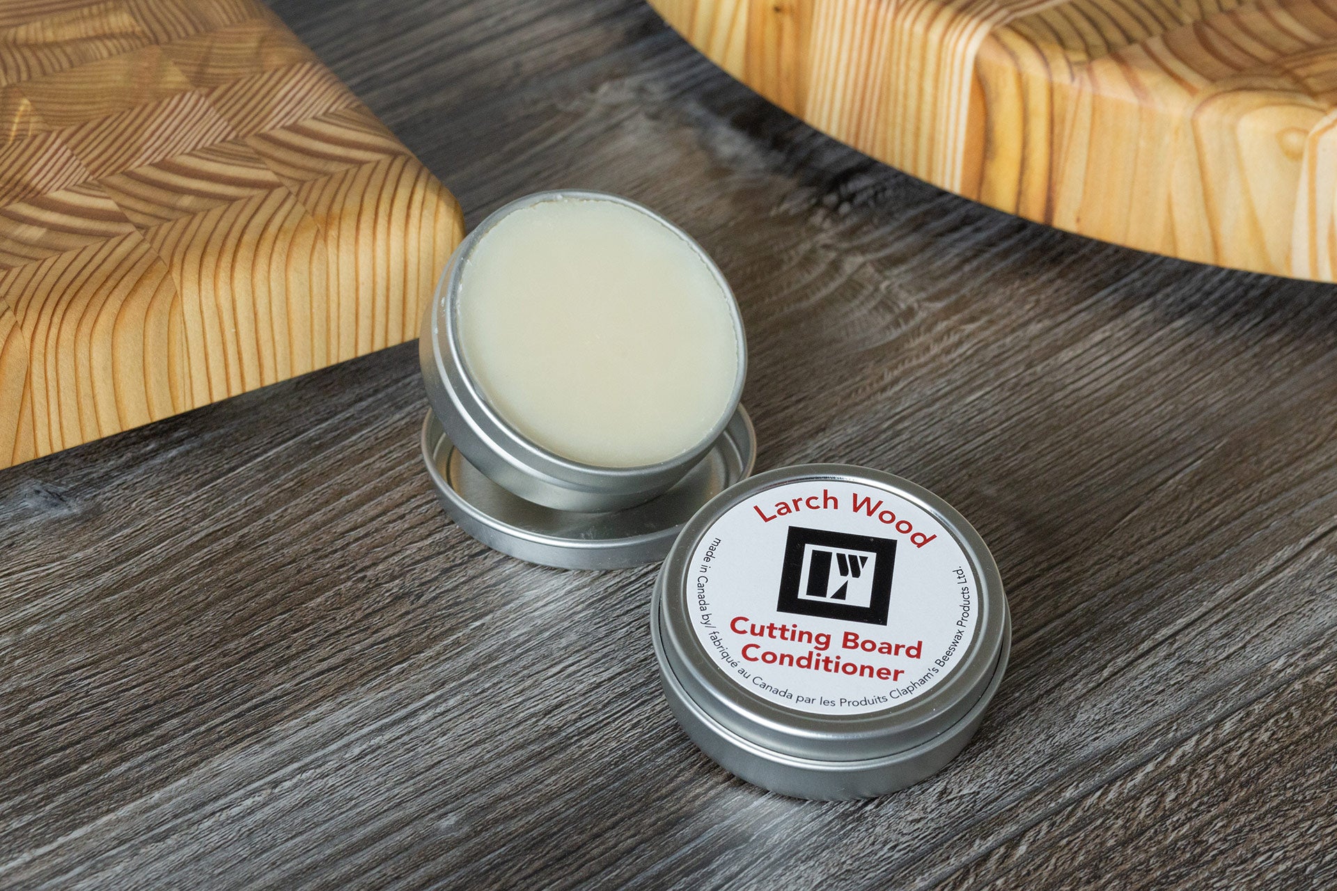 Larch Wood Canada Cutting Board Conditioner - Small