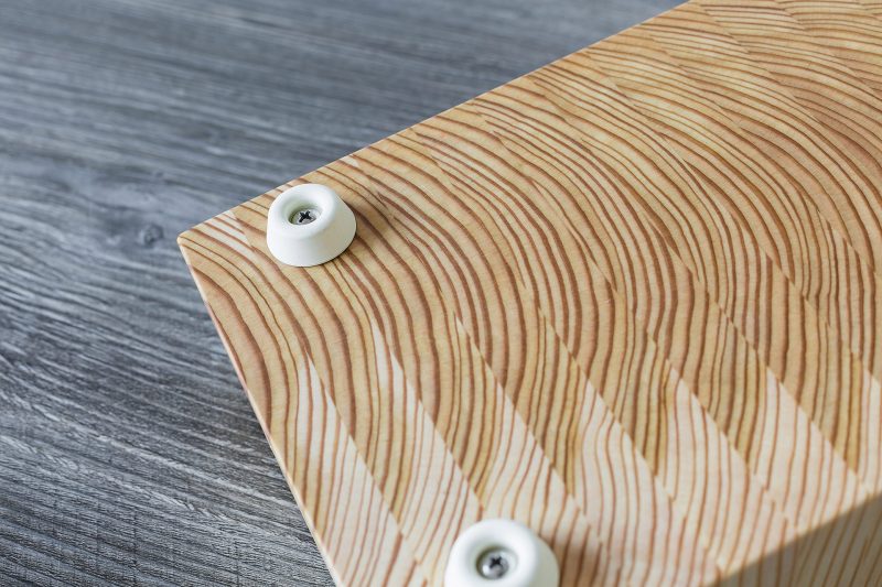 Larch Wood Canada Tiger Stripe Buffet Board