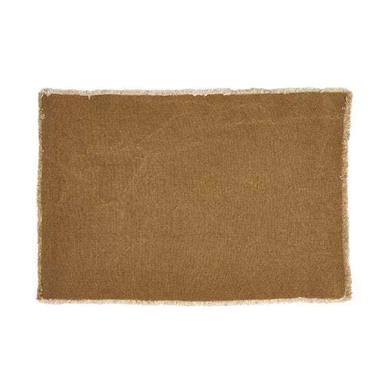 Libeco Pacific Place mat 1.3x19.5" Curry