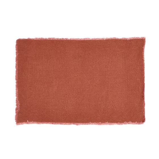 Libeco Pacific Place mat 1.3x19.5" Paprika