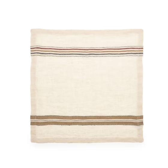 Libeco Perry Napkin 16.5x16.5" Multi stripe