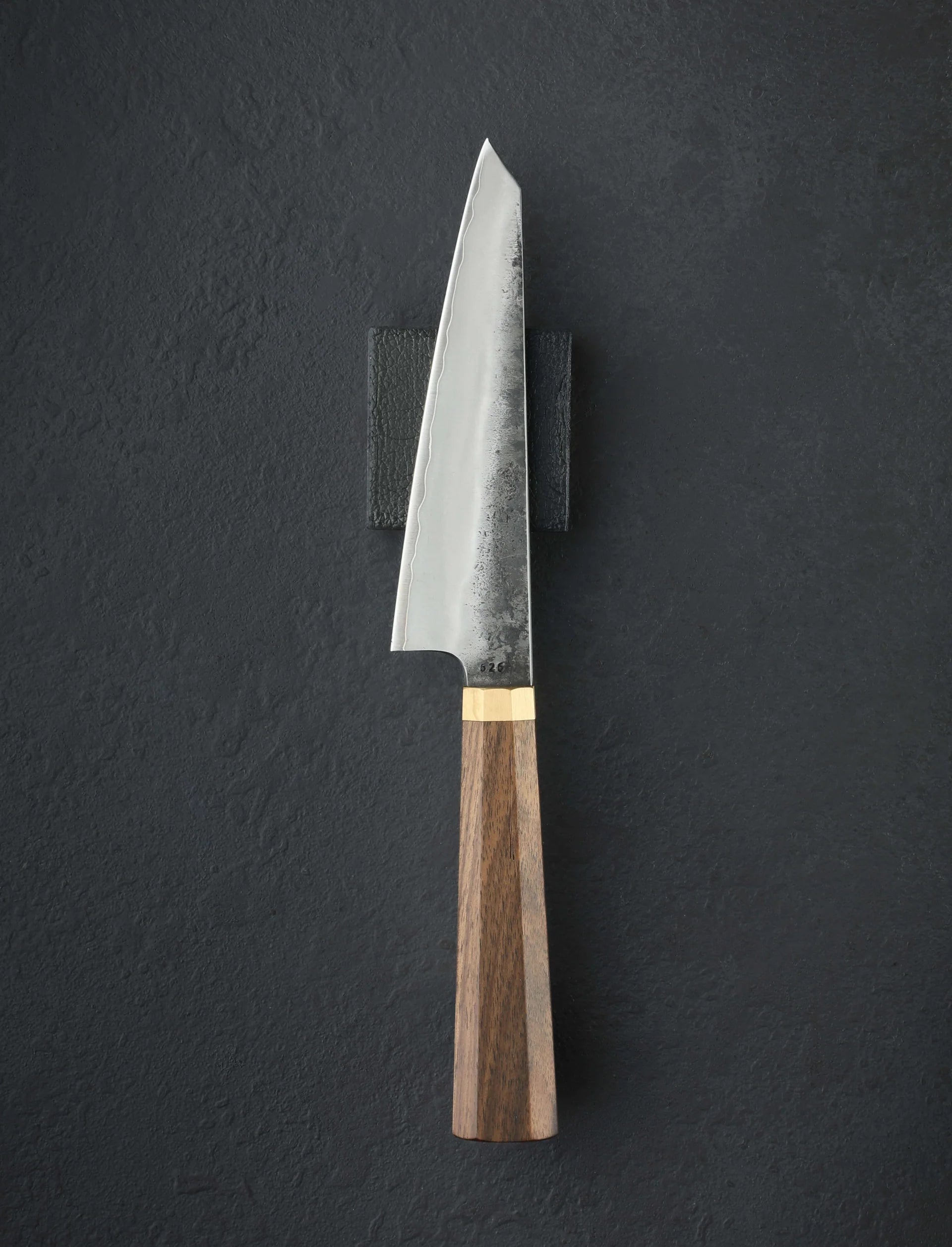 Piotr The Bear Single Leather Knifeholder Black Length & height: 2.2" / 56mm. Width: 0.9" / 22mm.