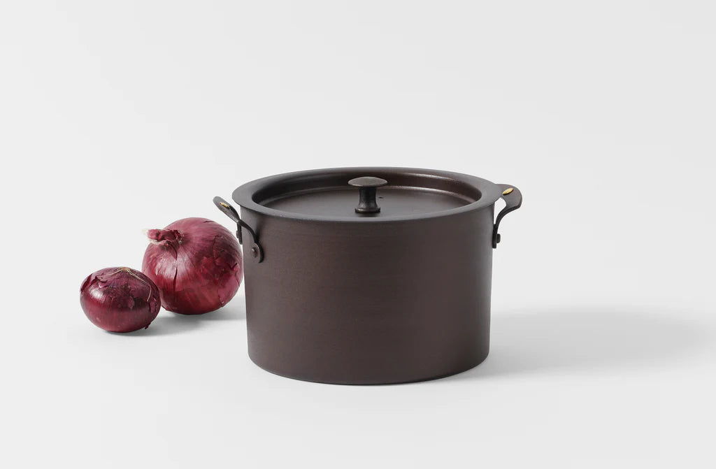 Netherton Foundry Spun Iron Soup Pot 8"