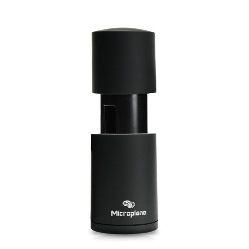 MICROPLANE Manual Spice Grinder for Nutmeg and Cinnamon - Black