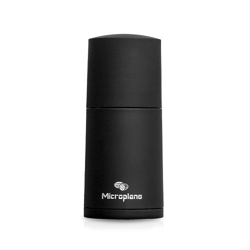 MICROPLANE Manual Spice Grinder for Nutmeg and Cinnamon - Black